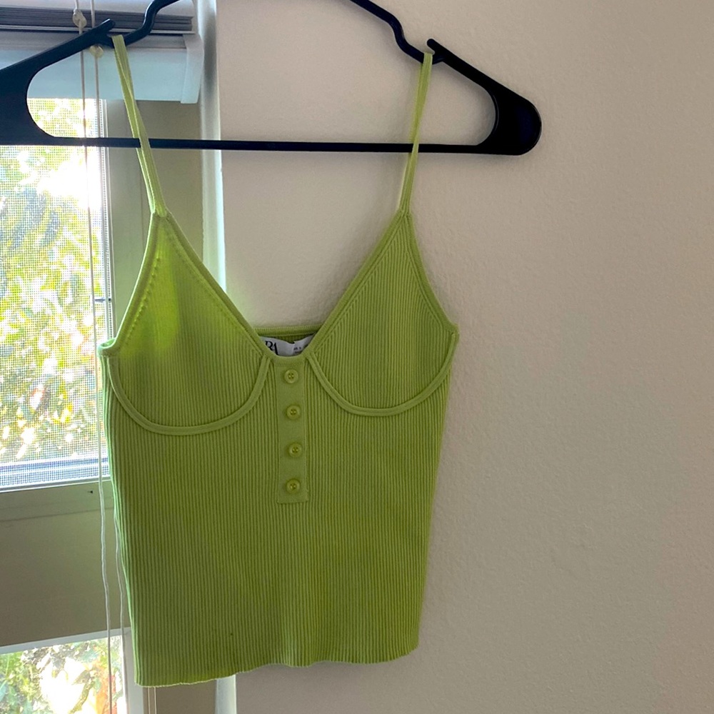 Zara Green Top